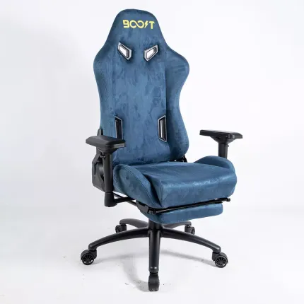 Boost Dominion Ergonomic Chair With Footrest | Blue - image 4