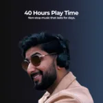 Boost Melody Wireless Retro ANC Headset - Black - view 3