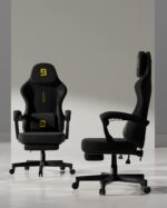 Boost Surge Pro Ergonomic Chair with Footrest - Black - view 2
