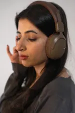 Boost Note Wireless Retro Headset - Brown - view 3