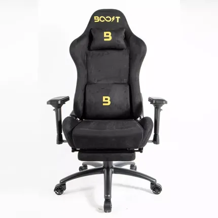 Boost Dominion Ergonomic Chair With Footrest - Black - view 2