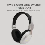 Boost Note Wireless Retro Headset - Silver - view 3