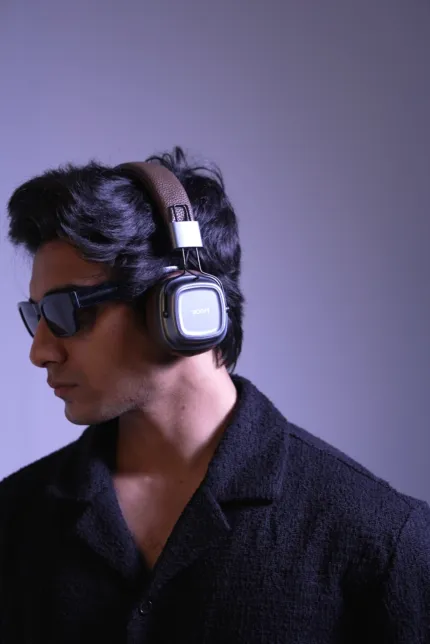 Boost Harmony Retro Wireless Headset | Brown - image 3