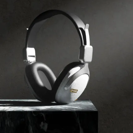 Boost Note Wireless Retro Headset | Silver - image 4