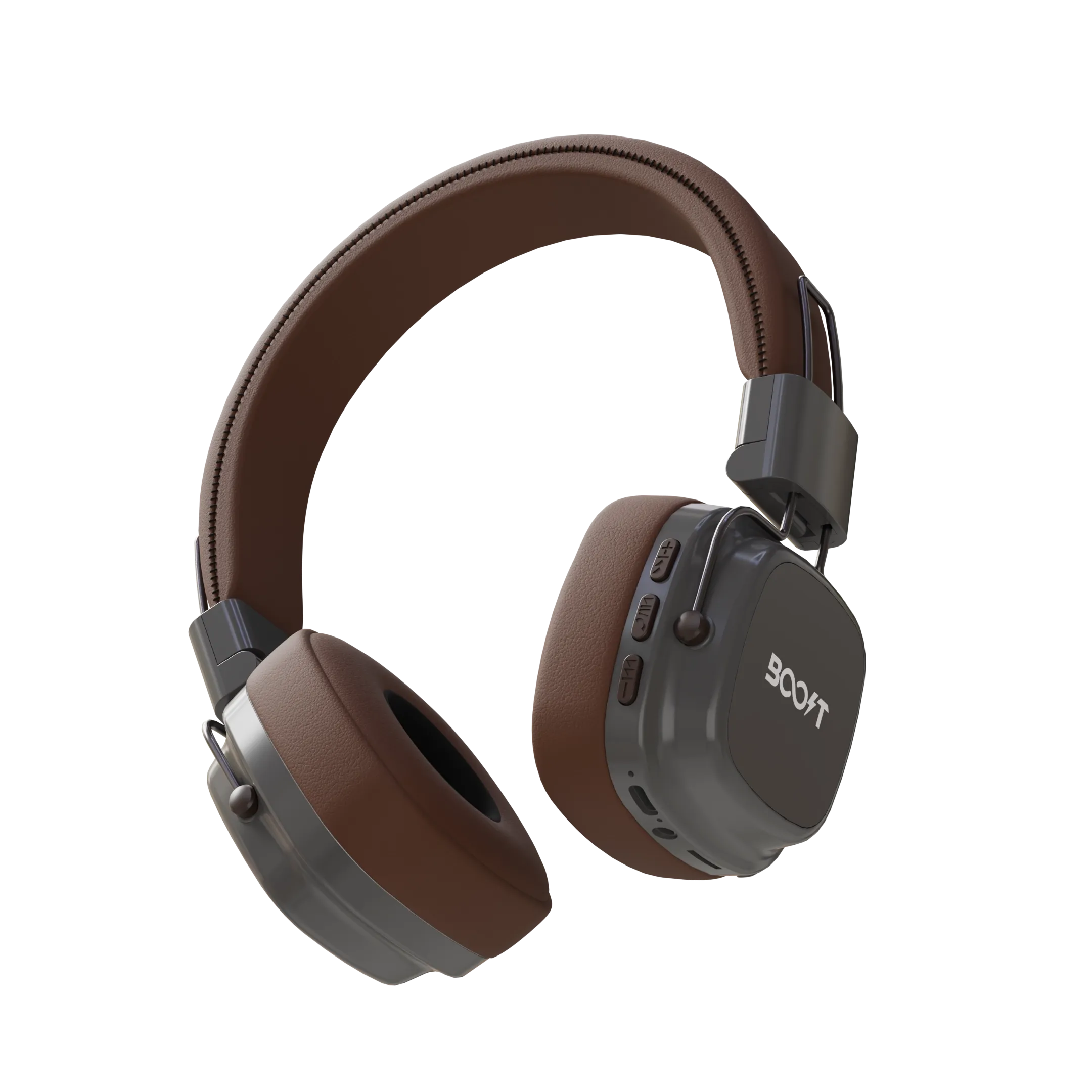 555.png Boost Harmony Retro Wireless Headset - Brown