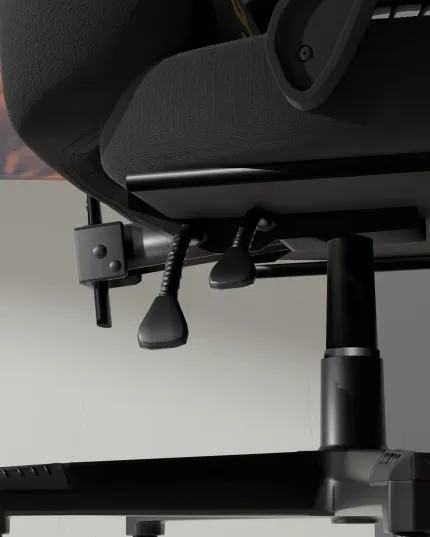 Boost Surge Pro Ergonomic Chair with Footrest | Black - image 3