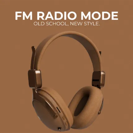 Boost Note Wireless Retro Headset | Brown - image 4
