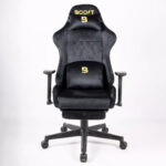 Boost Ascend Ergonomic Chair With Footrest - Black - view 2