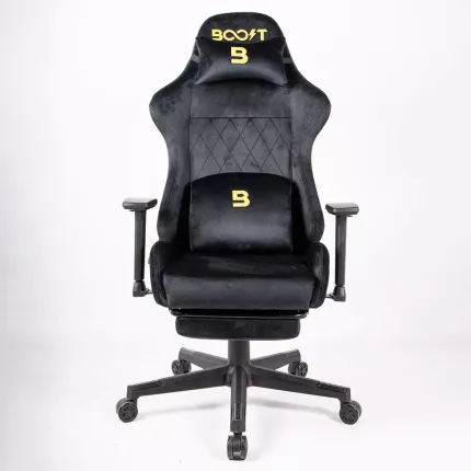 Boost Ascend Ergonomic Chair With Footrest - Black - view 2