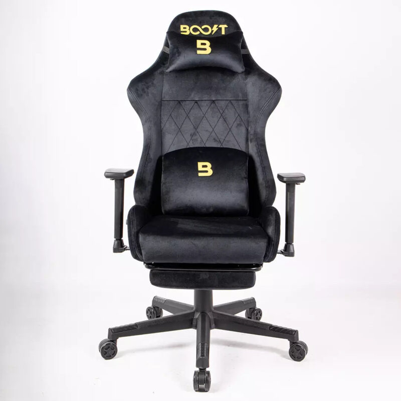 Boost Ascend Ergonomic Chair With Footrest - Black - view 2