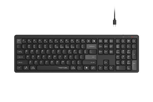 A4Tech FBX55C Bluetooth & 2.4G Wireless KB - Black