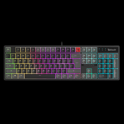 Bloody B230N Neon Gaming Keyboard - Black