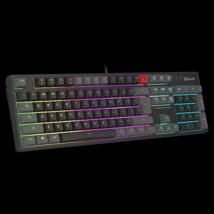 Bloody B230N Neon Gaming Keyboard - Black - view 2
