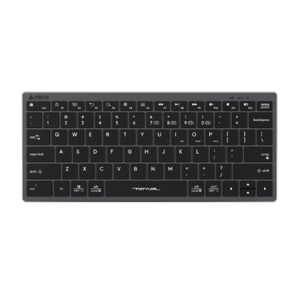 A4Tech FBX51C Bluetooth & 2.4G Wireless KB - Black White Scissor