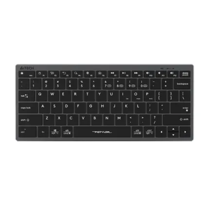 A4Tech FBX51C Bluetooth & 2.4G Wireless KB - Black White Scissor