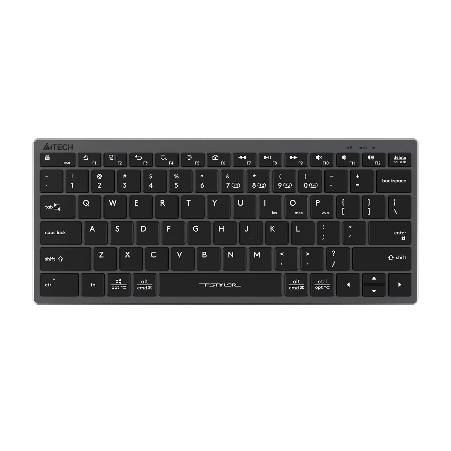 A4Tech FBX51C Bluetooth & 2.4G Wireless Keyboard | Black