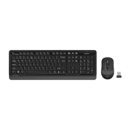 A4Tech FG1010S 2.4G Wireless Desktop Set - Grey