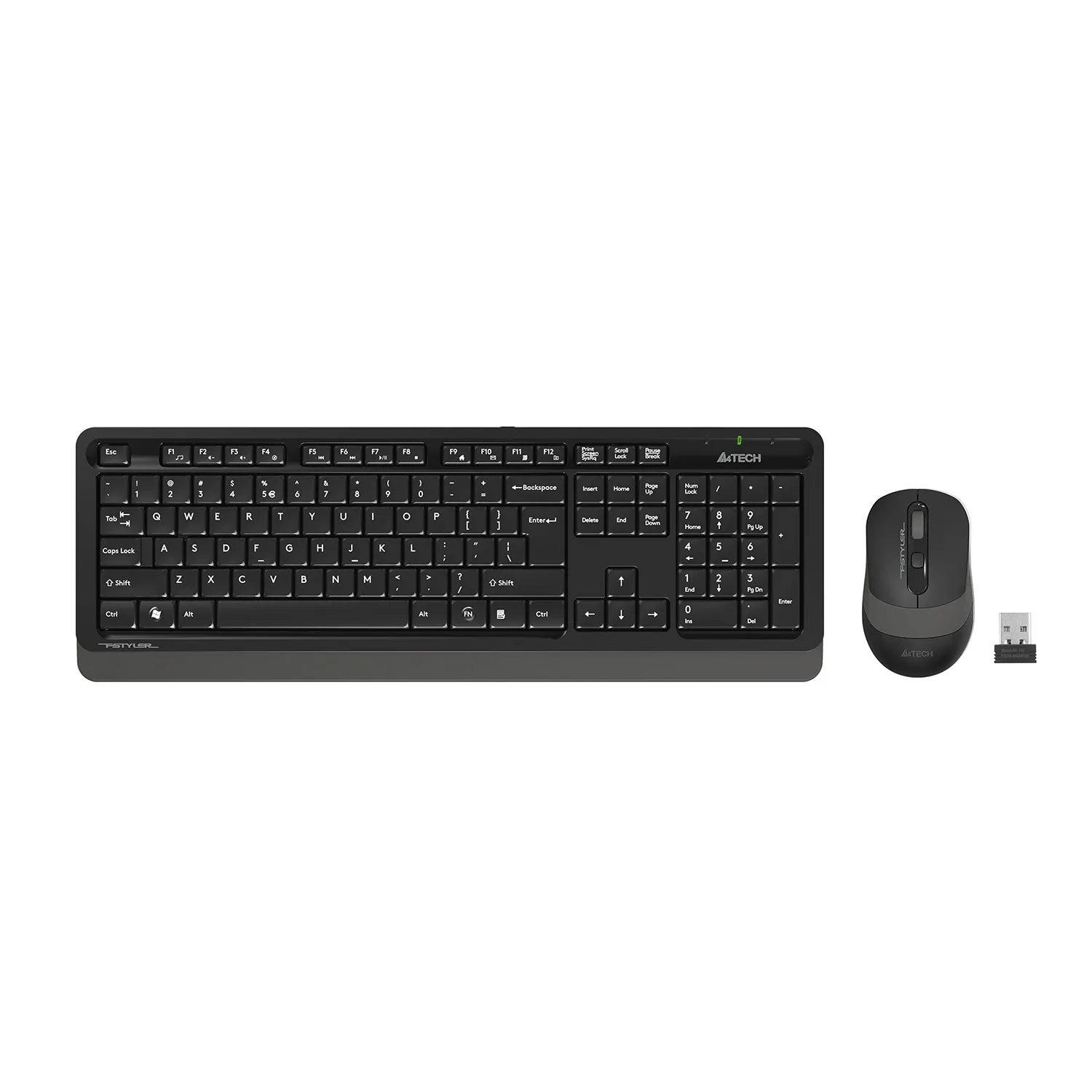 A4Tech FG1010S 2.4G Wireless Desktop Set | Grey