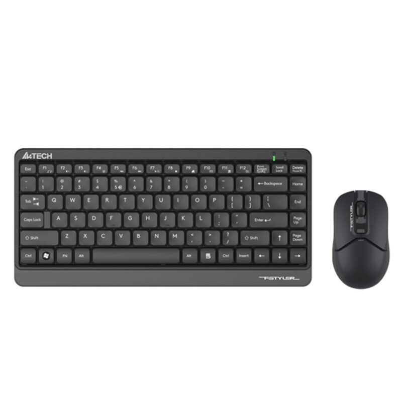 A4Tech FG1112S 2.4G Compact Desktop Set - Black