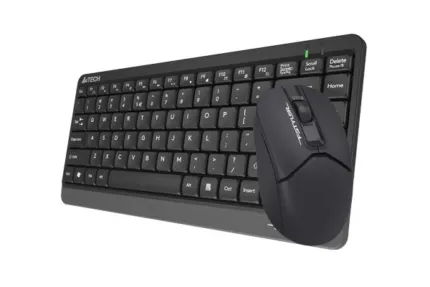 A4Tech FG1112S 2.4G Compact Desktop Set - Black - view 2