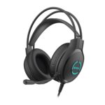 A4Tech FH300U Neon Illuminate USB Stereo Headset - Black