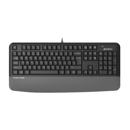 A4Tech FK20 Multimedia Wired Keyboard - Grey Water Proof Design