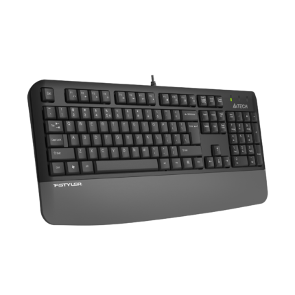 A4Tech FK20 Multimedia Wired Keyboard - Grey Water Proof Design - view 2