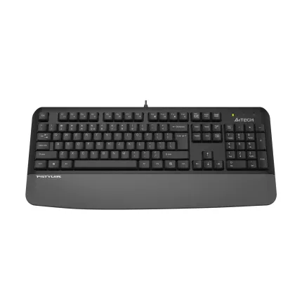 A4Tech FK20 Multimedia Wired Keyboard | Grey Splash Proof Design - image 4
