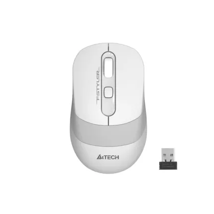 A4Tech FG10S 2.4G Wireless Mouse - White