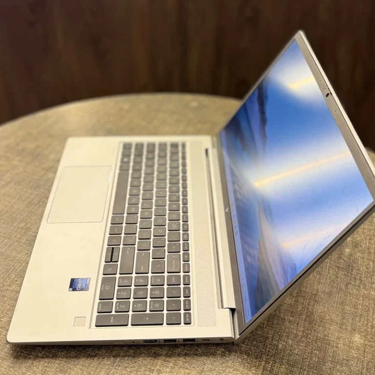 Used laptop photographed at Meson Direct
