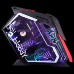 Bloody GH-30 Rogue Mid Tower Gaming Case - Black Red - view 3