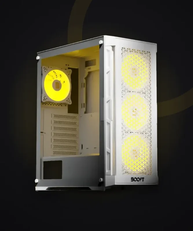 Boost P300 White ARGB case
