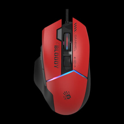 Bloody W95 Ultra RGB Gaming Mouse - Extra Fire Sport Red