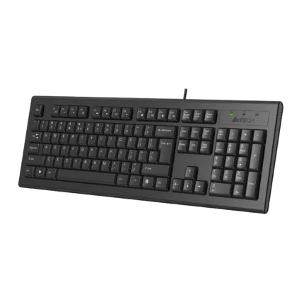 A4Tech KR-85 ComfortKey FN Keyboard - Black - view 2
