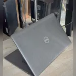 Dell Latitude 7520 lid, angled rear view